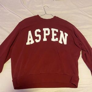 woman’s  aspen sweatshirt